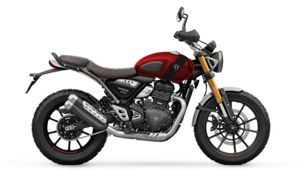 Triumph Scrambler 400 X price