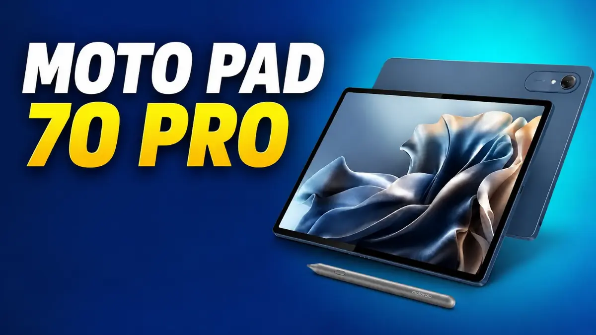 13-इंच डिस्प्ले और 10,200mAh बैटरी के साथ Moto Pad 70 Pro भारत में लॉन्च,  साथ ही मिलेगा Moto Pen Pro